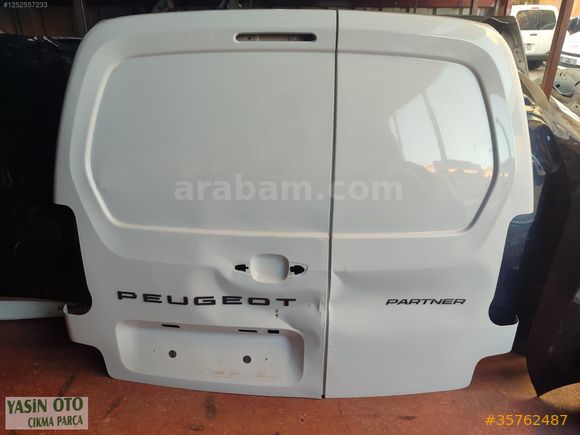 Peugeot partner bagaj kapağı
