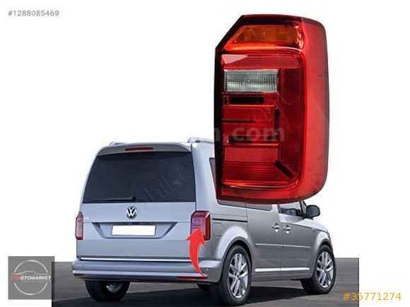 Vw Caddy Sağ Stop Lambası 2015-2019 2K1945096F