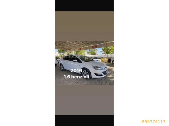 Sahibinden Opel Astra 1.6 Edition Plus 2016 Model 