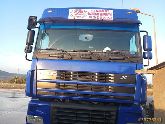 Sahibinden DAF XF 95.480 depli klimal takım satılık Takas olur binek araç ile