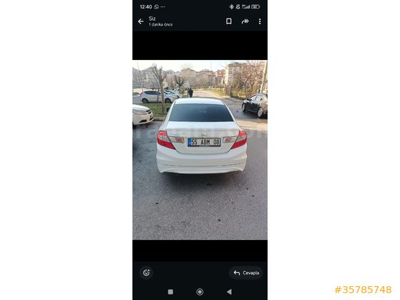 Sahibinden Honda Civic 1.6 i-VTEC ECO Elegance 2014 Model
