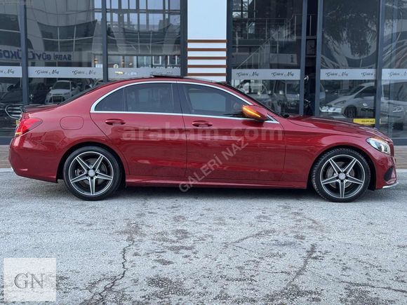 GALERİ NAZ-2015 C200d AMG TOUCHPAD-ANALOG-CAM TVN-SÜMBÜL KIRMIZI