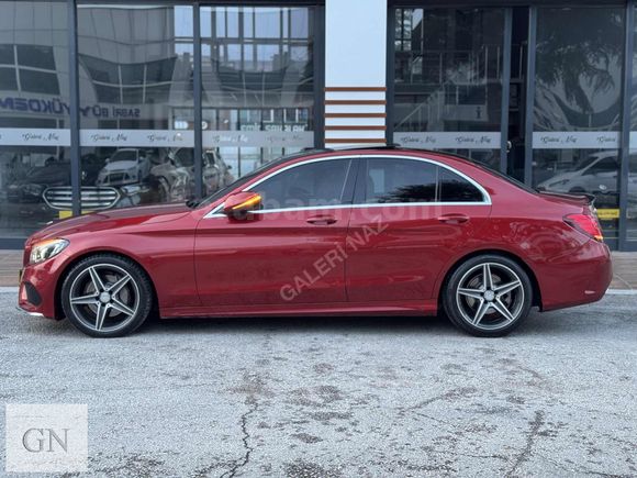 GALERİ NAZ-2015 C200d AMG TOUCHPAD-ANALOG-CAM TVN-SÜMBÜL KIRMIZI