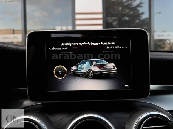 GALERİ NAZ-2015 C200d AMG TOUCHPAD-ANALOG-CAM TVN-SÜMBÜL KIRMIZI