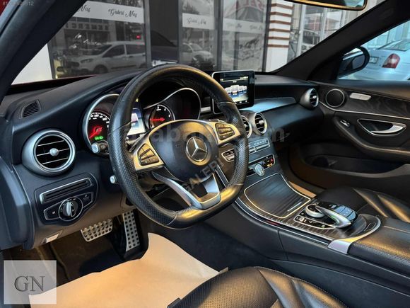 GALERİ NAZ-2015 C200d AMG TOUCHPAD-ANALOG-CAM TVN-SÜMBÜL KIRMIZI