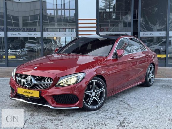 GALERİ NAZ-2015 C200d AMG TOUCHPAD-ANALOG-CAM TVN-SÜMBÜL KIRMIZI