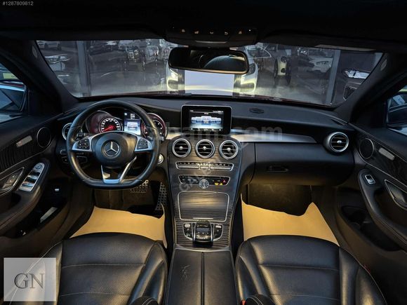 GALERİ NAZ-2015 C200d AMG TOUCHPAD-ANALOG-CAM TVN-SÜMBÜL KIRMIZI