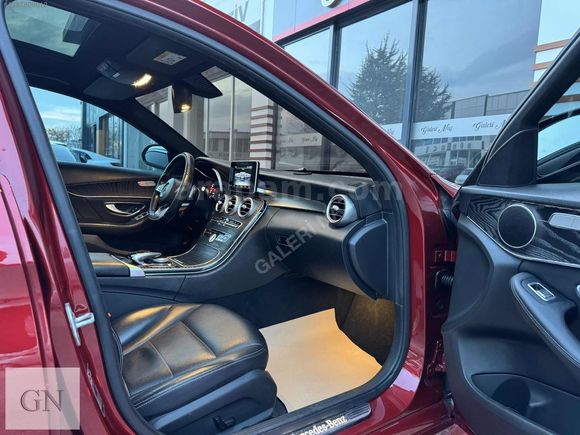 GALERİ NAZ-2015 C200d AMG TOUCHPAD-ANALOG-CAM TVN-SÜMBÜL KIRMIZI