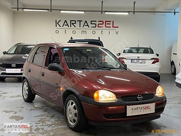 FIAT BAYİSİ KARTAŞ A.Ş'DEN 1998 OPEL CORSA 1.4 GLS 90HP + LPG AC