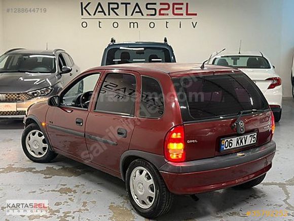 FIAT BAYİSİ KARTAŞ A.Ş'DEN 1998 OPEL CORSA 1.4 GLS 90HP + LPG AC