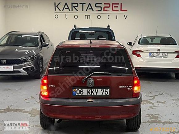 FIAT BAYİSİ KARTAŞ A.Ş'DEN 1998 OPEL CORSA 1.4 GLS 90HP + LPG AC