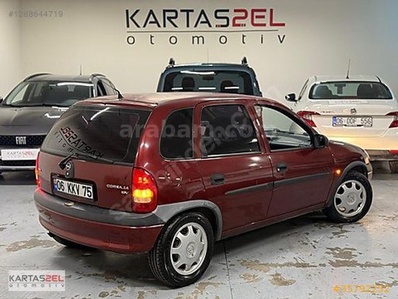FIAT BAYİSİ KARTAŞ A.Ş'DEN 1998 OPEL CORSA 1.4 GLS 90HP + LPG AC