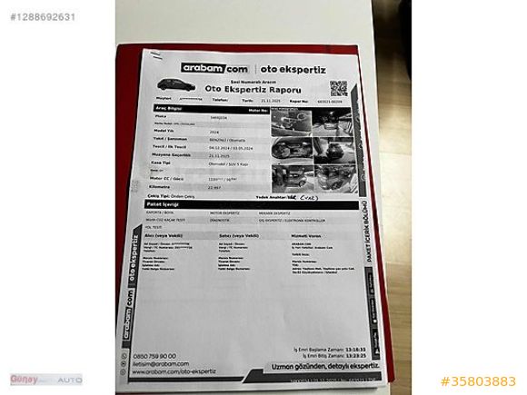 Galeriden Opel Crossland 1.2 T Essential 2024 Model Isparta 24.500