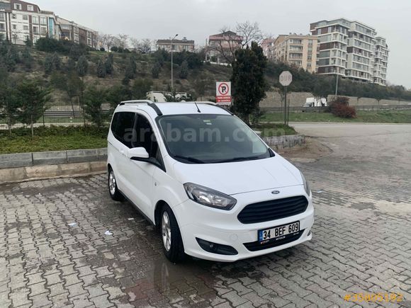 Sahibinden Ford Tourneo Courier tutulan modeli 95 hp hemde hususi 1.5 TDCi Delux 2018 Model 