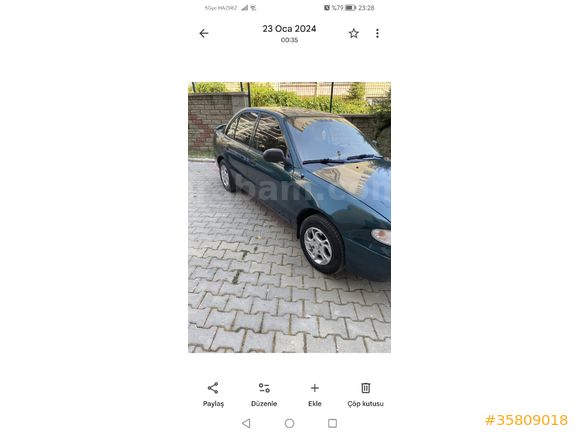 Sahibinden Hyundai Accent 1.3 LS 1997 Model