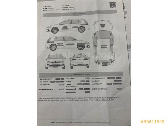 Sahibinden Ford Fusion 1.4 TDCi Comfort 2006 Model 