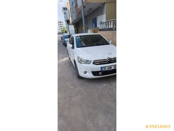 (ACİL) Sahibinden Citroen C-Elysee 1.6 HDi Exclusive 2013 Model