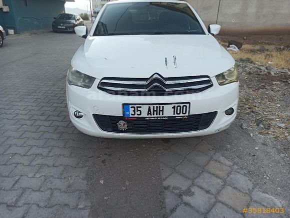 (ACİL) Sahibinden Citroen C-Elysee 1.6 HDi Exclusive 2013 Model