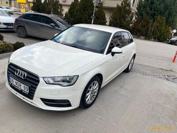 Boyasız kazasız Audi A3 Sportback 1.6 TDI Ambiente 2015 Model
