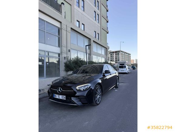 Sahibinden Mercedes - Benz E 200 d AMG 2022 Model 