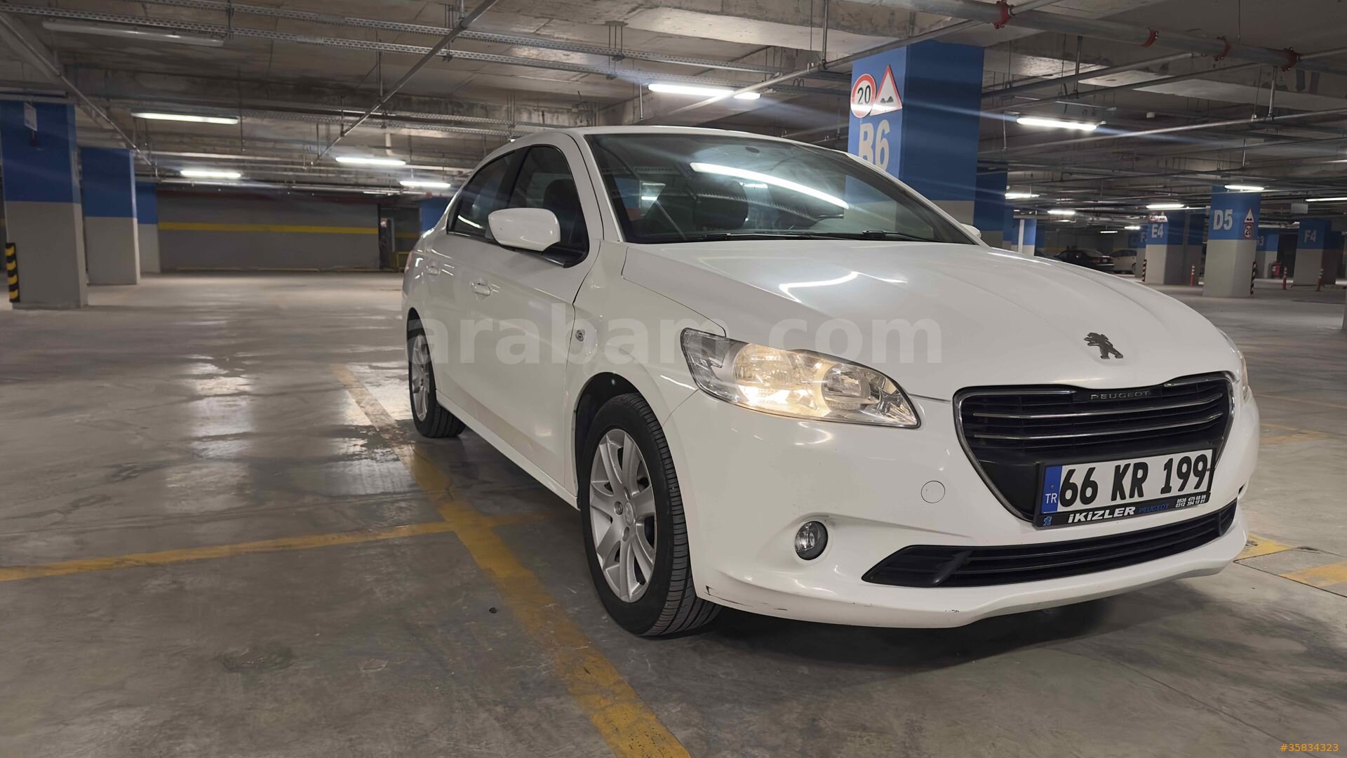Sahibinden Peugeot 301 1.6 HDi Allure 2015 Model Edirne 125.000 km Beyaz 2