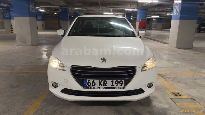 Sahibinden Peugeot 301 1.6 HDi Allure 2015 Model Edirne 125.000 km Beyaz