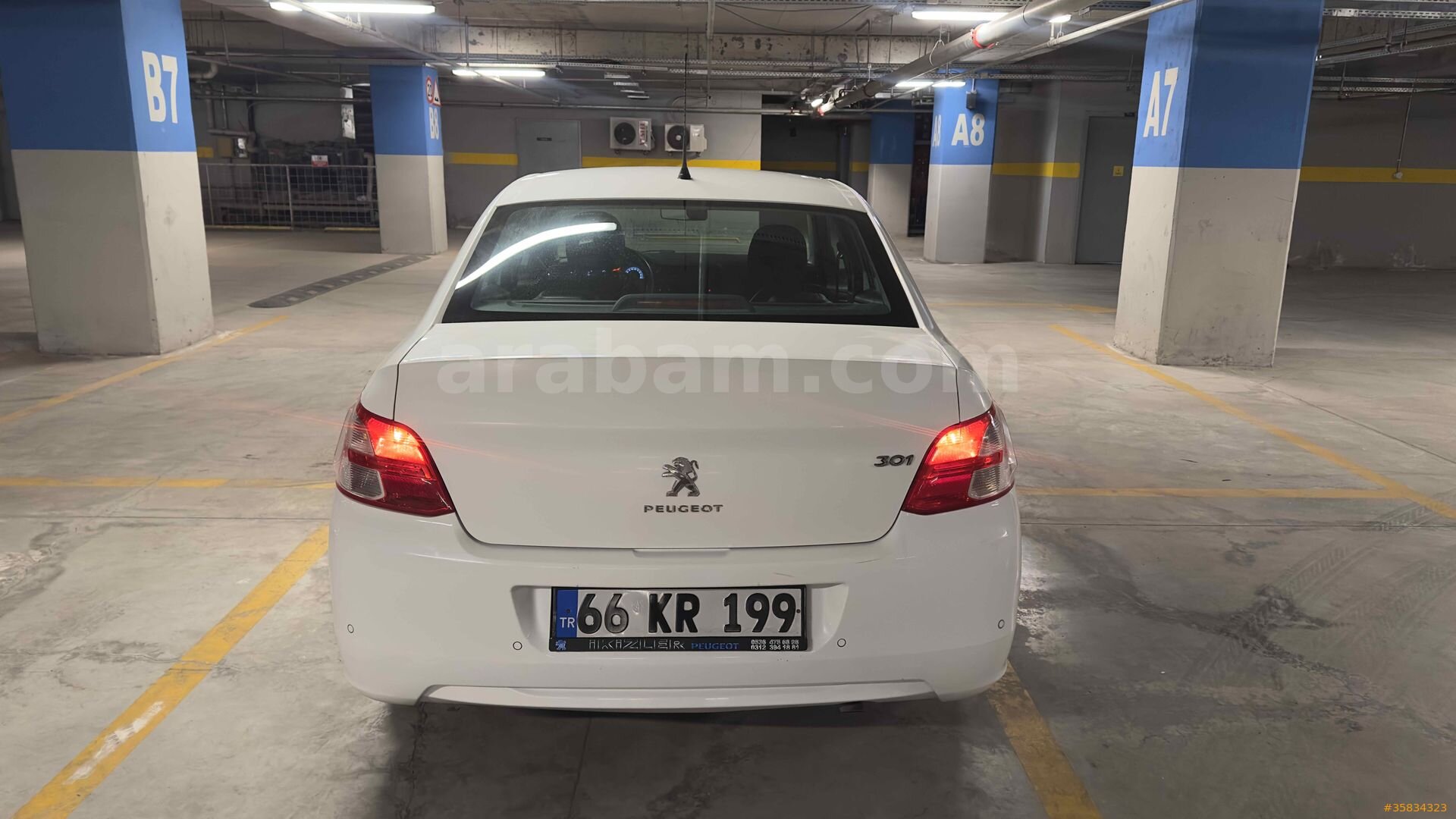 Sahibinden Peugeot 301 1.6 HDi Allure 2015 Model Edirne 125.000 km Beyaz 4