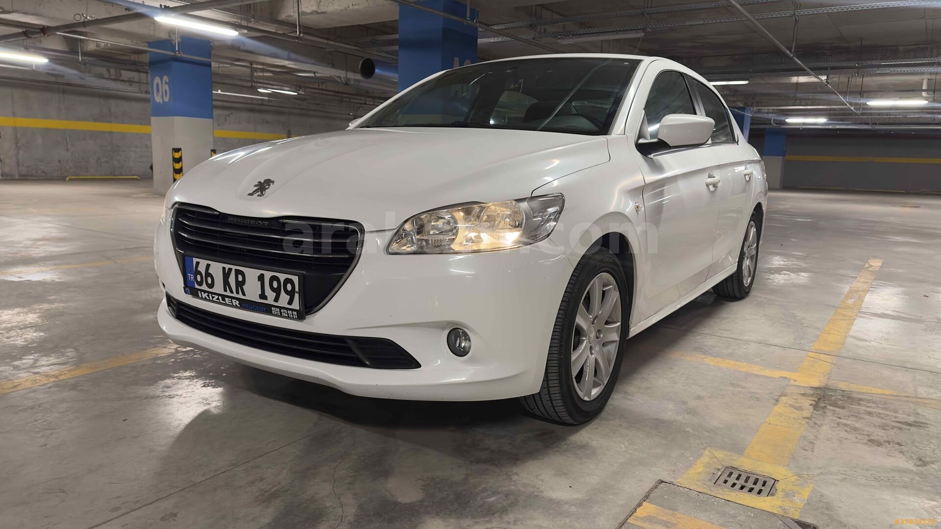 Sahibinden Peugeot 301 1.6 HDi Allure 2015 Model Edirne 125.000 km Beyaz 3