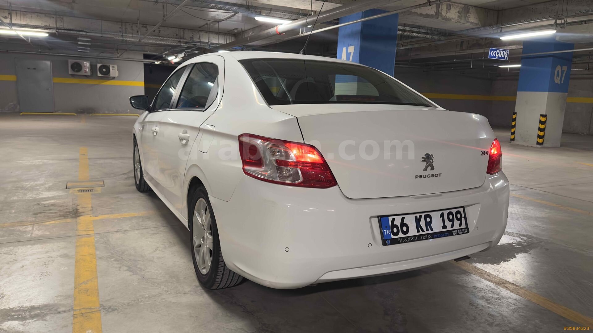 Sahibinden Peugeot 301 1.6 HDi Allure 2015 Model Edirne 125.000 km Beyaz 5