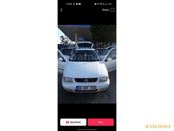Sahibinden Volkswagen Polo 1.6 1998 Model
