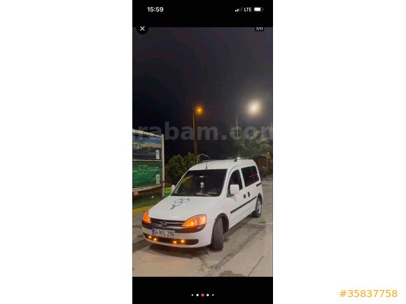 Sahibinden Opel Combo 1.7 DTI City 2004 Model