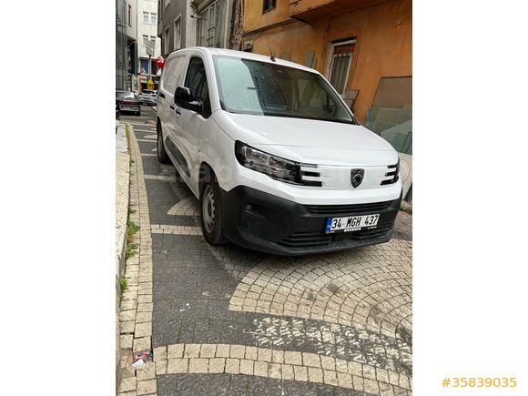 Sahibinden Peugeot Partner 1.5 BlueHDI Comfort 2024 Model Kastamonu Tertemiz YÜK görmemiş 