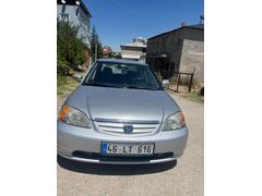 Sahibinden Honda Civic 1.6 i LS 2002 Model  muayene akü yeni 2028 marta kadar 