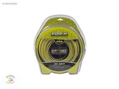 FOR-X XY-4KIT 4GA KABLO SETİ OTO AMFİ UYUMU SET KABLOSU KOMPLE
