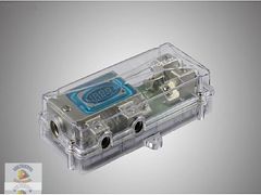 For-X X-02 Dijital Kablo Dağıtıcı Neon Voltmetre + Amfi Kablo Da