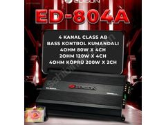 EDİSON 804A 4000WATT 4X80RMS YENİ SERİ