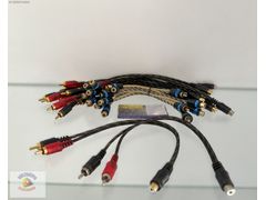 BEN AUDİO Anfi y kablo 2 erkek 1 dişi 25cm