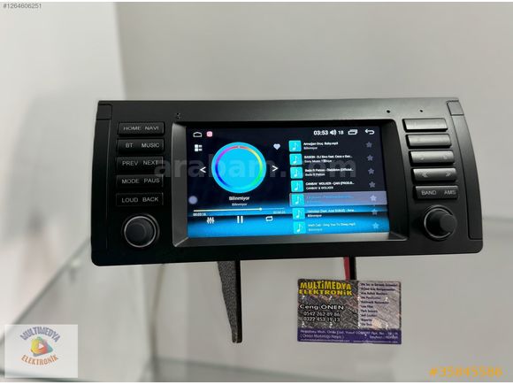BMW E39 MULTİMEDYA NAVİGASYON ANDROİD GERÇEK 2GB RAM
