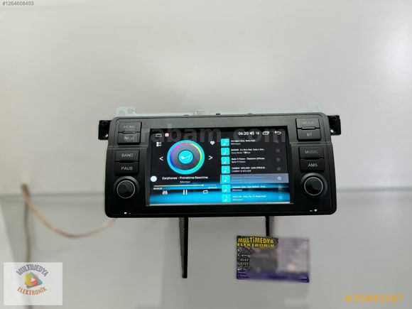 BMW E46 MULTİMEDYA NAVİGASYON ANDROİD GERÇEK 2GB RAM