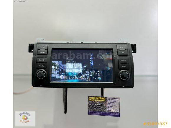 BMW E46 MULTİMEDYA NAVİGASYON ANDROİD GERÇEK 2GB RAM
