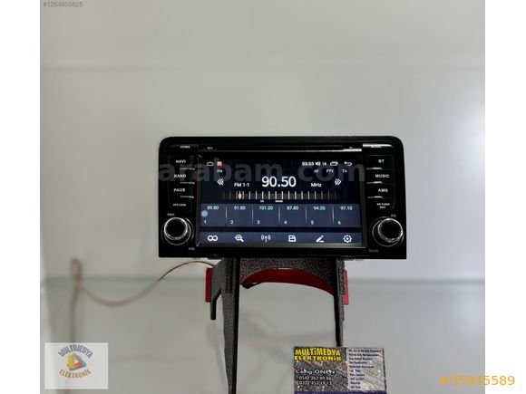 AUDİ A3 2009 2012 MULTİMEDYA NAVİGASYON ANDROİD GERÇEK 2GB RAM