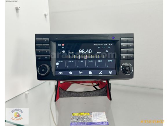 MERCEDES E CLASS W211 MULTİMEDYA NAVİGASYON ANDROİD GERÇEK2GBRAM