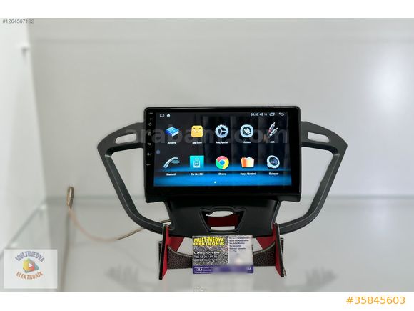 FORD TRANSİT CUSTOM MULTİMEDYA NAVİGASYON ANDROİD GERÇEK 6GB RAM