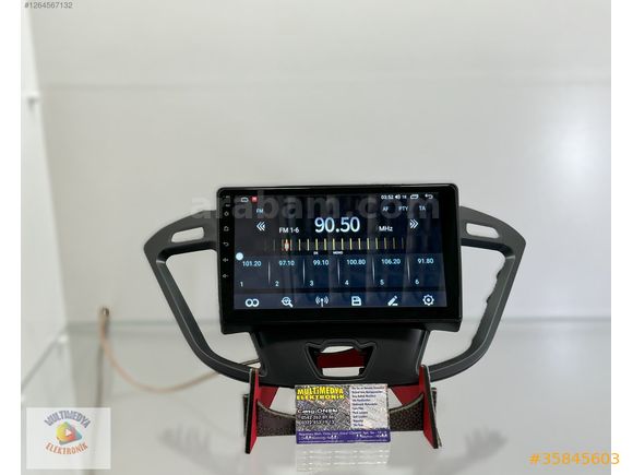FORD TRANSİT CUSTOM MULTİMEDYA NAVİGASYON ANDROİD GERÇEK 6GB RAM