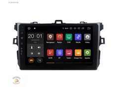 TOYOTA COROLLA 2007 2013 DOUBLE NAVİGASYON MULTİMEDYA CARPLAY BT