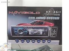 NAVİGOLD KF 3611 4.3 İNÇ EKRAN DVD USB OTO TEYP USB AMFİ ÇIKIŞLI
