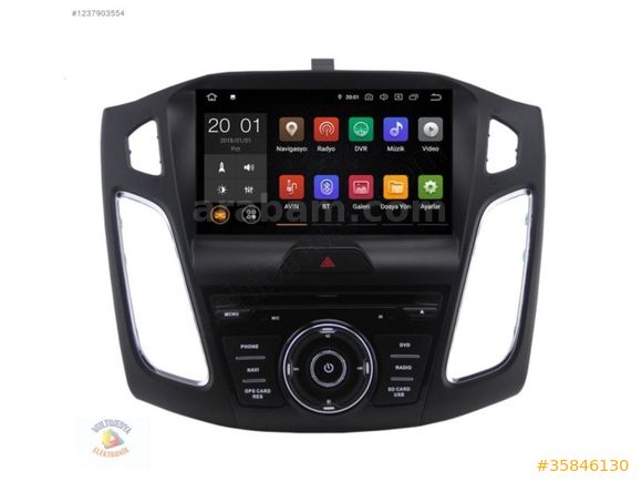 FORD FOCUS 3 NAVİGASYON ANDROİD MULTİMEDYA GERİ GÖRÜŞ NAVİMEX