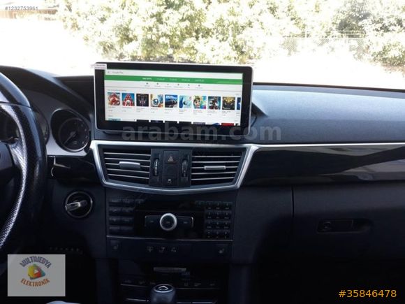 MERCEDES E CLASS W212 2014 NAVİGASYON MULTİMEDYA ANDROİD DOUBLE