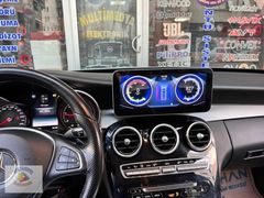 MERCEDES BENZ C GLC W205 NAVİGASYON MULTİMEDYA OEM ANDROİD 2016