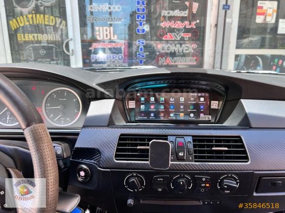 BMW E60 520 2004 2010 NAVİGASYON MULTİMEDYA OEM ANDROİD BT